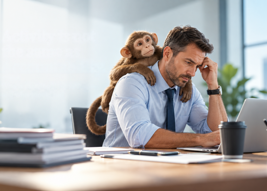 Not My Monkey Methodology™: From Human Behaviour to the Boardroom